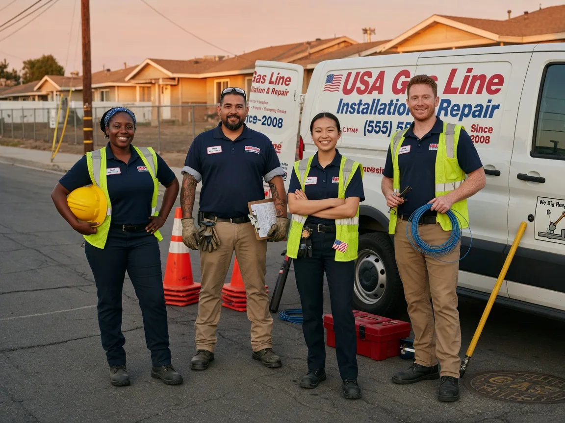 Gas Line Installation company in Garden Grove, IA